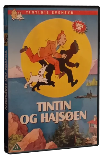 Tintin og Hajsøen DVD cover