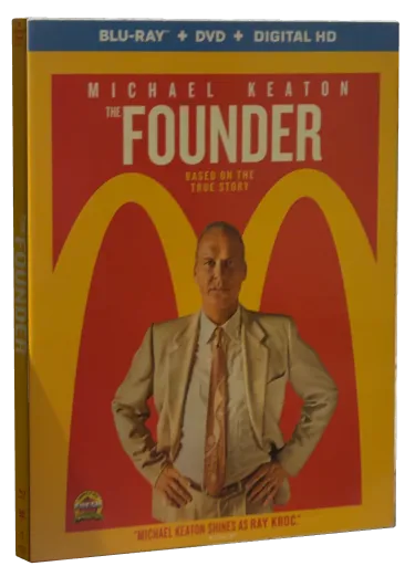 The Founder Blu-ray cover