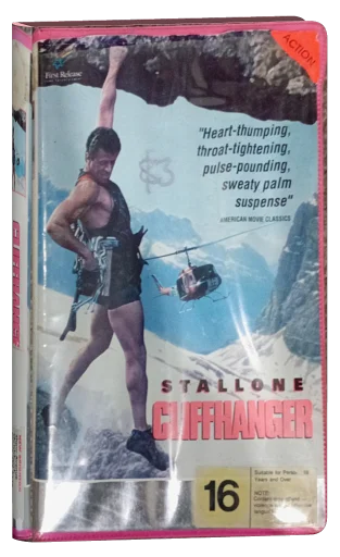 Cliffhanger VHS, Columbia TriStar Home Video