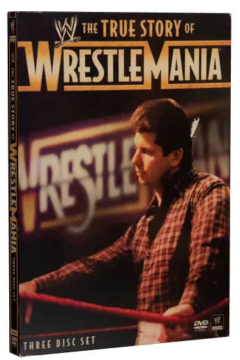 The True Story of WrestleMania DVD cover
