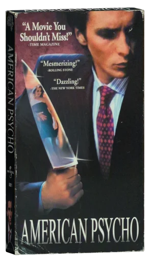 American Psycho VHS, Universal Studios Home Video