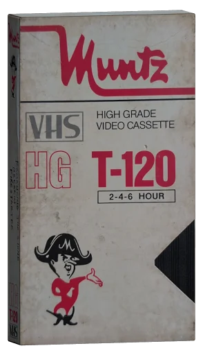 Muntz HG High Grade VHS cover