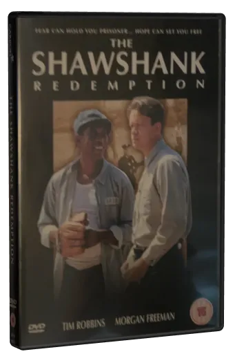 The Shawshank Redemption DVD, Carton