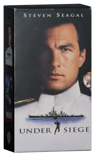 Under Siege VHS, Warner Home Video