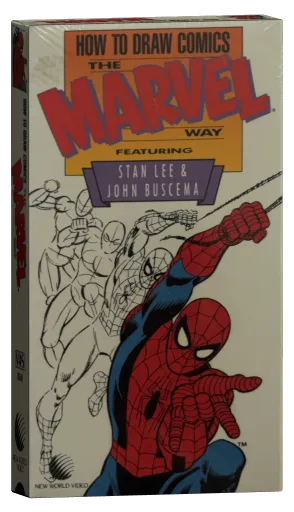 How to Draw Comics the Marvel Way VHS cover