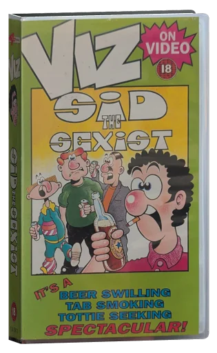 Viz: Sid The Sexist VHS cover