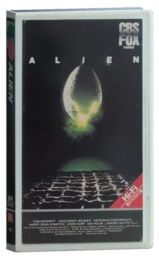 Alien VHS, CBS/FOX Video