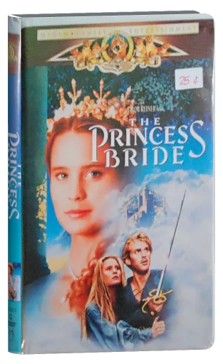 The Princess Bride VHS, MGM/UA Home Video