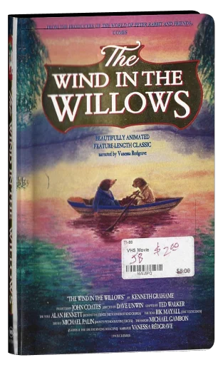 The Wind in the Willows VHS cover