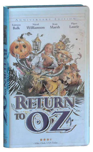 Return to Oz VHS, Anchor Bay Entertainment