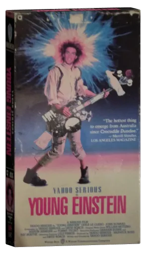 Young Einstein VHS, BBC / Warner Home Video