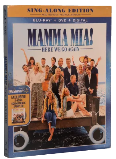 Mamma Mia! Here We Go Again Blu-ray, MCA Universal Home Video