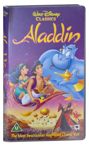 Aladdin VHS, Buena Vista Home Video
