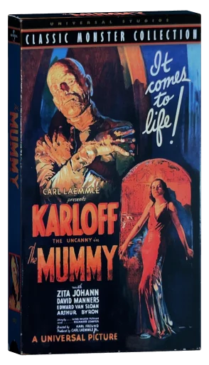 The Mummy VHS, Universal Studios