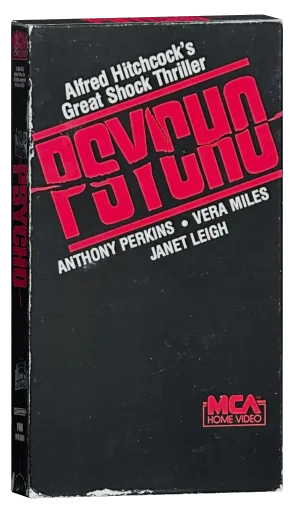 Psycho VHS, MCA Home Video