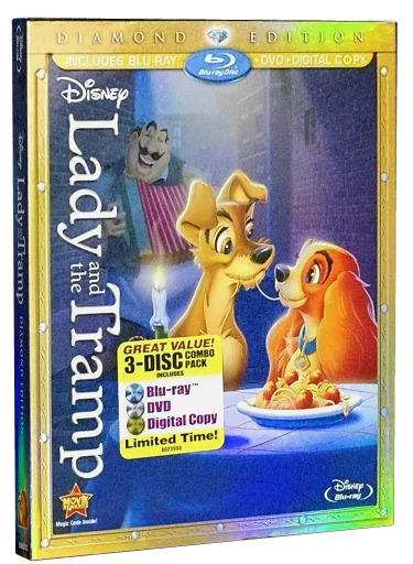 Lady and the Tramp Blu-ray, Walt Disney Home Video