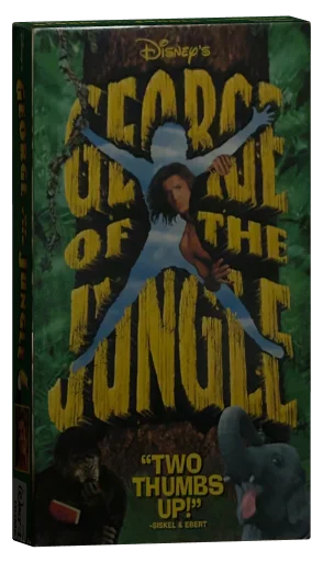 George of the Jungle VHS, Walt Disney Home Video