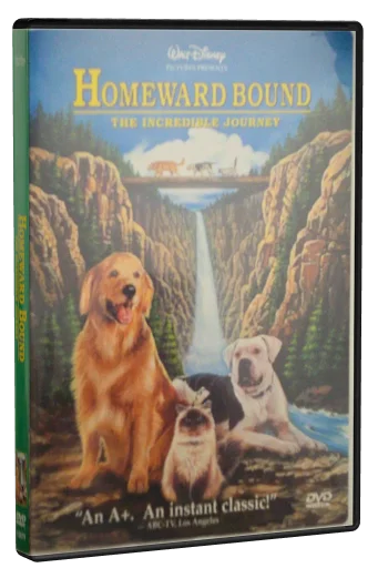Homeward Bound: The Incredible Journey DVD, Walt Disney Home Video