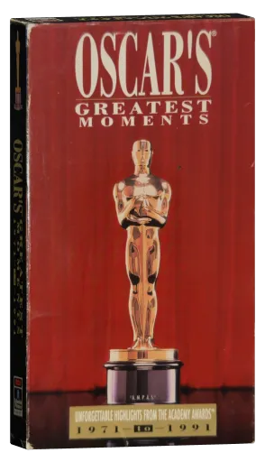 Oscar's Greatest Moments 1971-1991 VHS cover