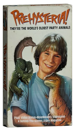 Prehysteria! VHS cover