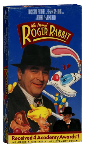 Who Framed Roger Rabbit VHS, Touchstone Home Video