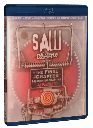 Saw 3D Blu-ray, Lionsgate