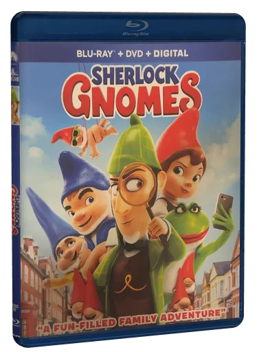 Sherlock Gnomes Blu-ray, Paramount Pictures Home Entertainment