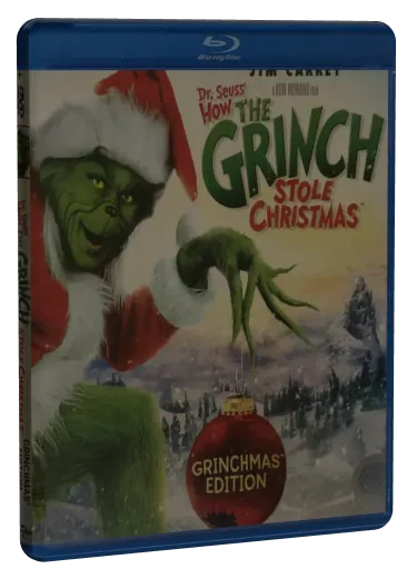 How the Grinch Stole Christmas Blu-ray cover