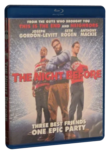 The Night Before Blu-ray cover