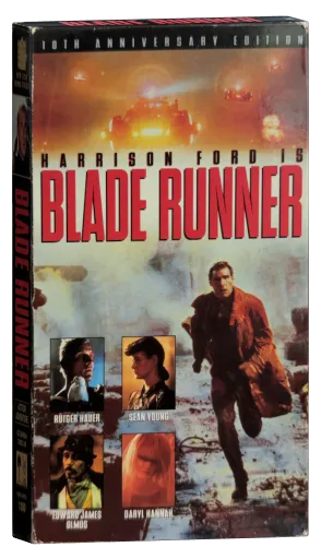 Blade Runner VHS, New Line Home Video