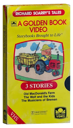A Golden Book Video: Old MacDonald's Farm, The Wolf and the Kids, The Musicians of Bremen (1986)