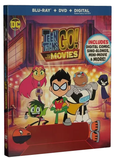 Teen Titans Go! To the Movies Blu-ray, Warner Bros