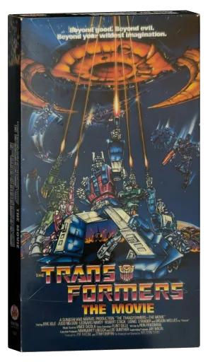 The Transformers: The Movie VHS, Rhino Home Video