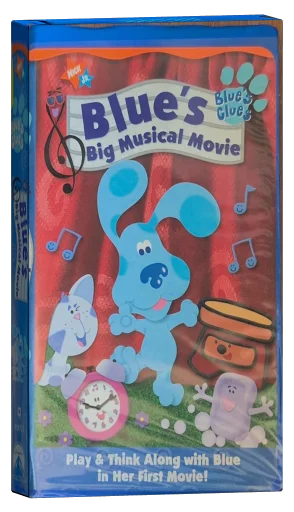 Blue's Big Musical Movie VHS, Paramount