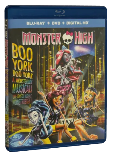 Monster High: Boo York, Boo York Blu-ray, Universal Studios Home Entertainment