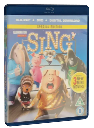 Sing Blu-ray, Universal