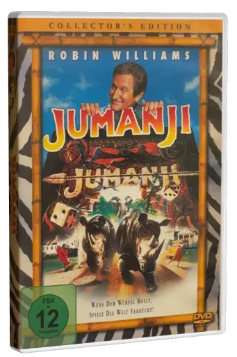 Jumanji DVD cover
