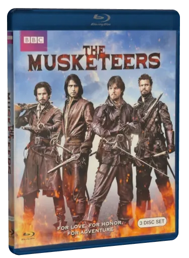 The Musketeers Blu-ray cover