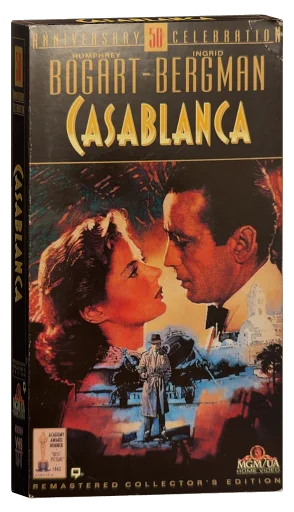 Casablanca VHS, MGM/UA Home Video