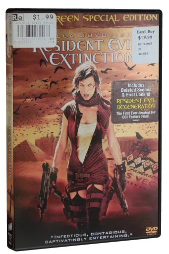 Resident Evil: Extinction DVD, Sony Pictures