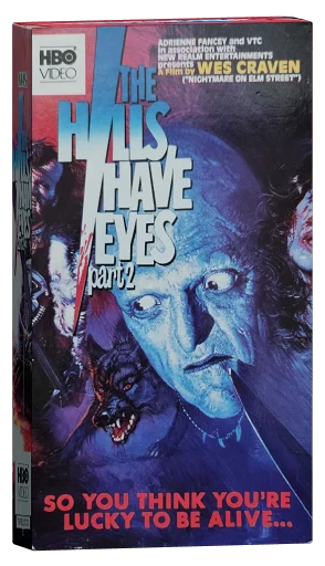 The Hills Have Eyes Part 2 VHS, HBO Video