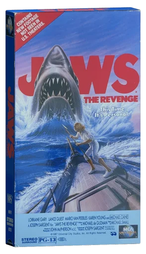 Jaws: The Revenge VHS, MCA Universal Home Video