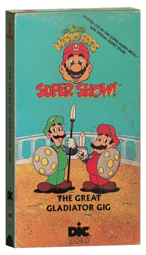 The Super Mario Bros. Super Show! VHS, DIC