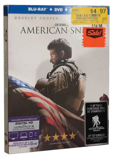 American Sniper Blu-ray, Warner Bros.