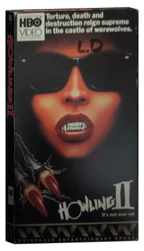 Howling II: Stirba - Werewolf Bitch VHS, HBO Video