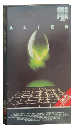 Alien VHS, CBS/FOX Video