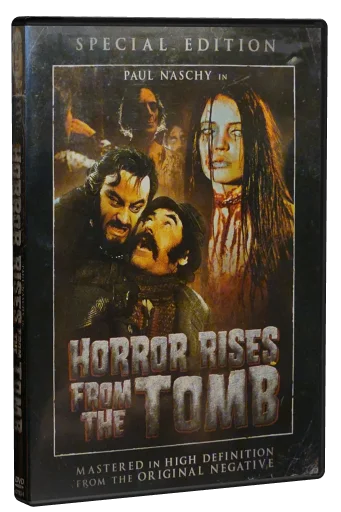 Horror Rises from the Tomb DVD cover