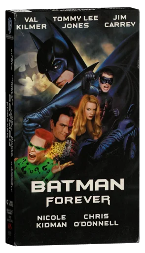 Batman Forever VHS, Warner Home Video