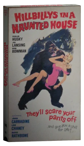 Hillbillys in a Haunted House VHS, GoodTimes Home Video