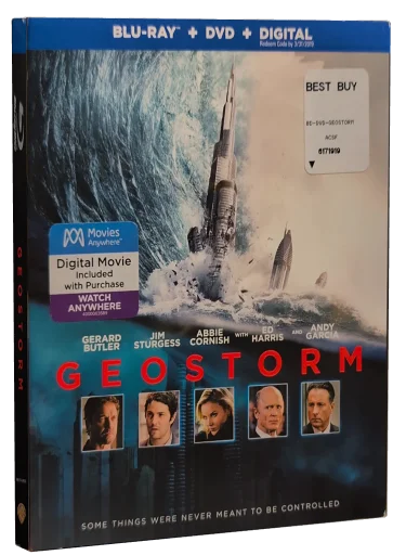 Geostorm Blu-ray, Warner Bros. Pictures